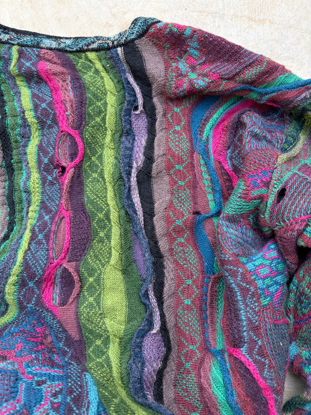 Vintage 90s Coogi Cardigan M