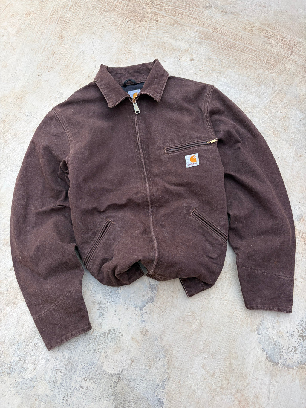 Vintage Carhartt Detroit Jacket EJ196 DKB S