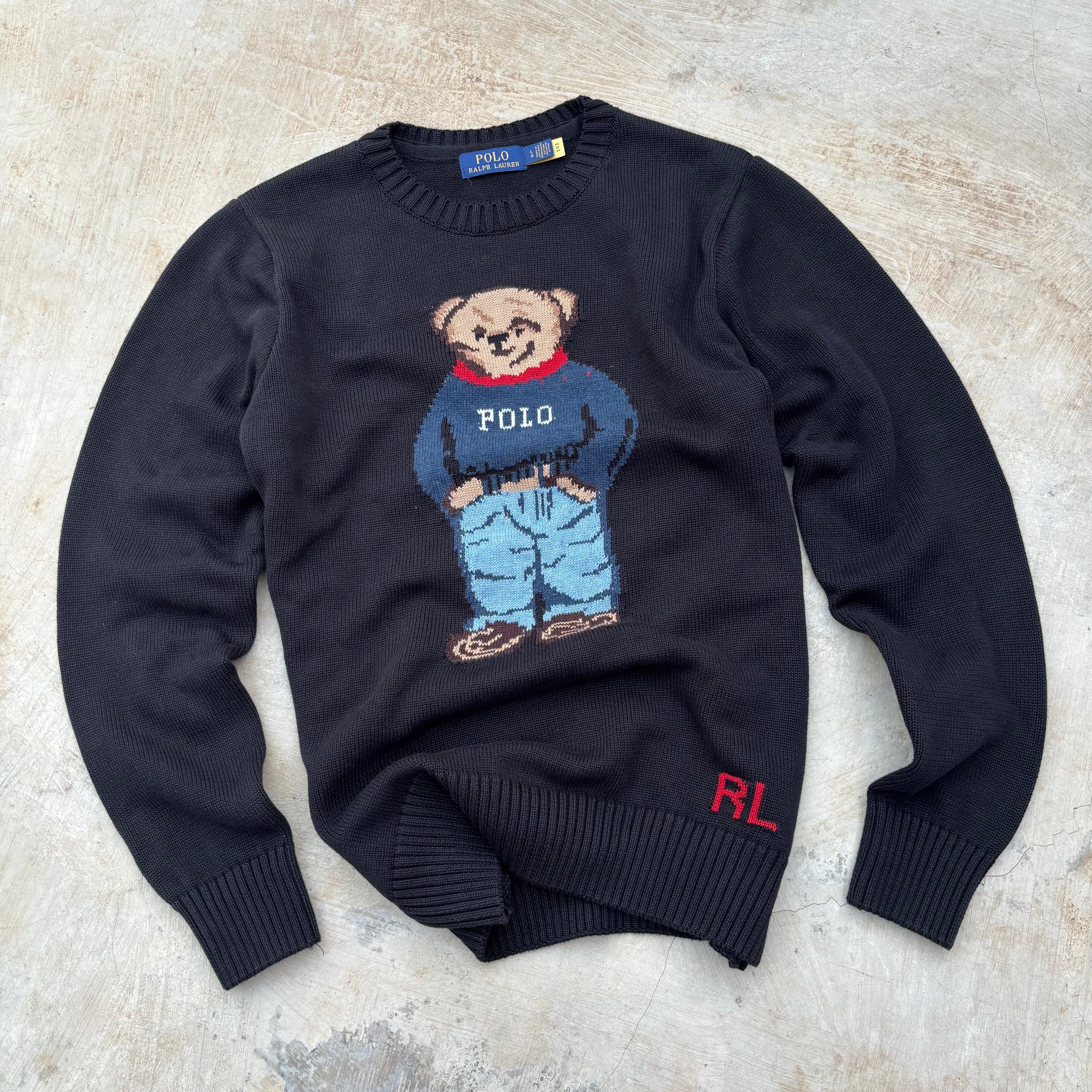 Polo Ralph Lauren Bear Deadstock Knitwear M/L