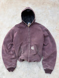 Vintage 1999 Sunfaded Carhartt Active Jacket J06 BRG XL