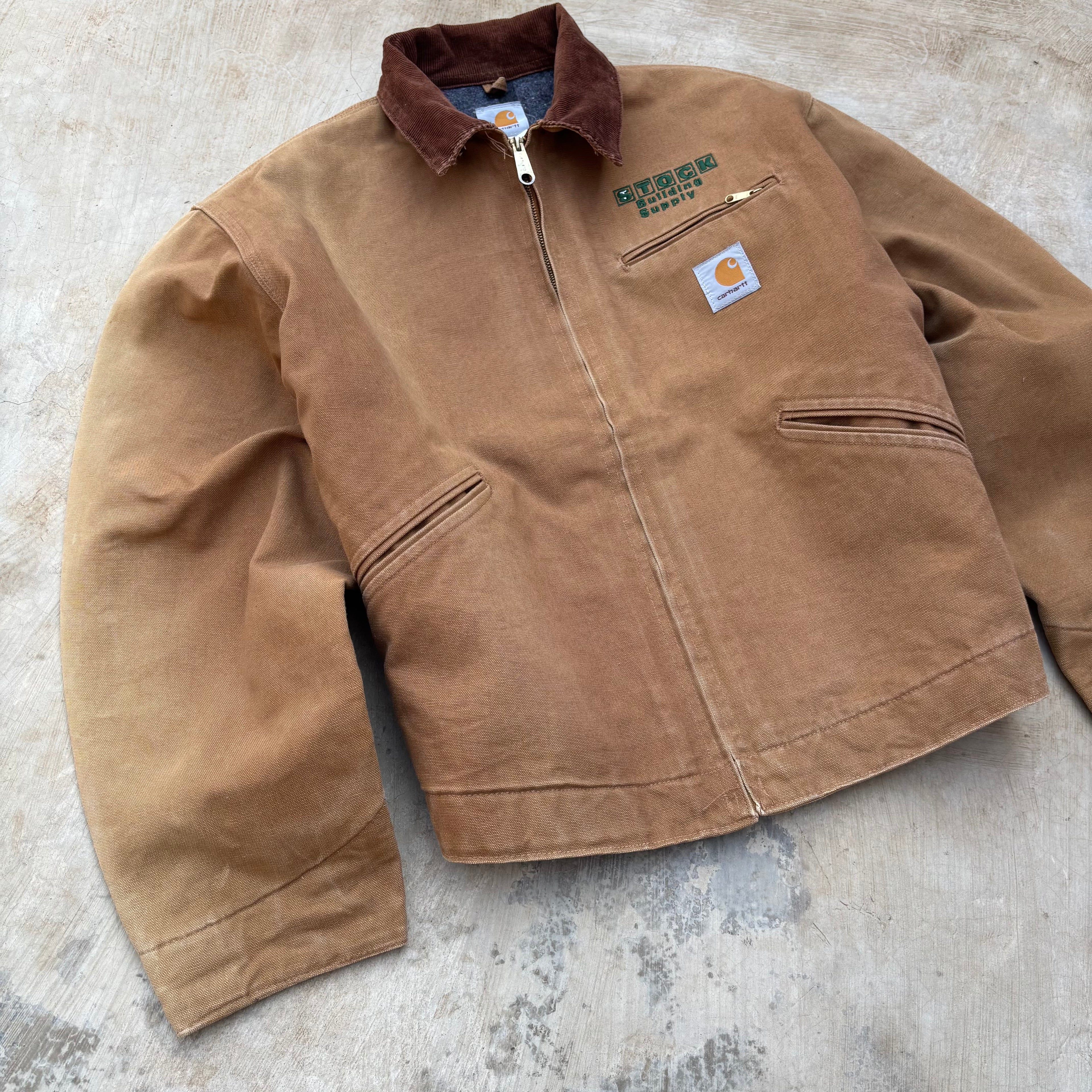 Vintage 00s Carhartt Detroit Jacket BRN L/XL