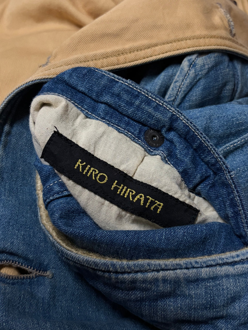 Vintage 00s Kapital Kiro Hirata Asymmetric Denim Coat Women S