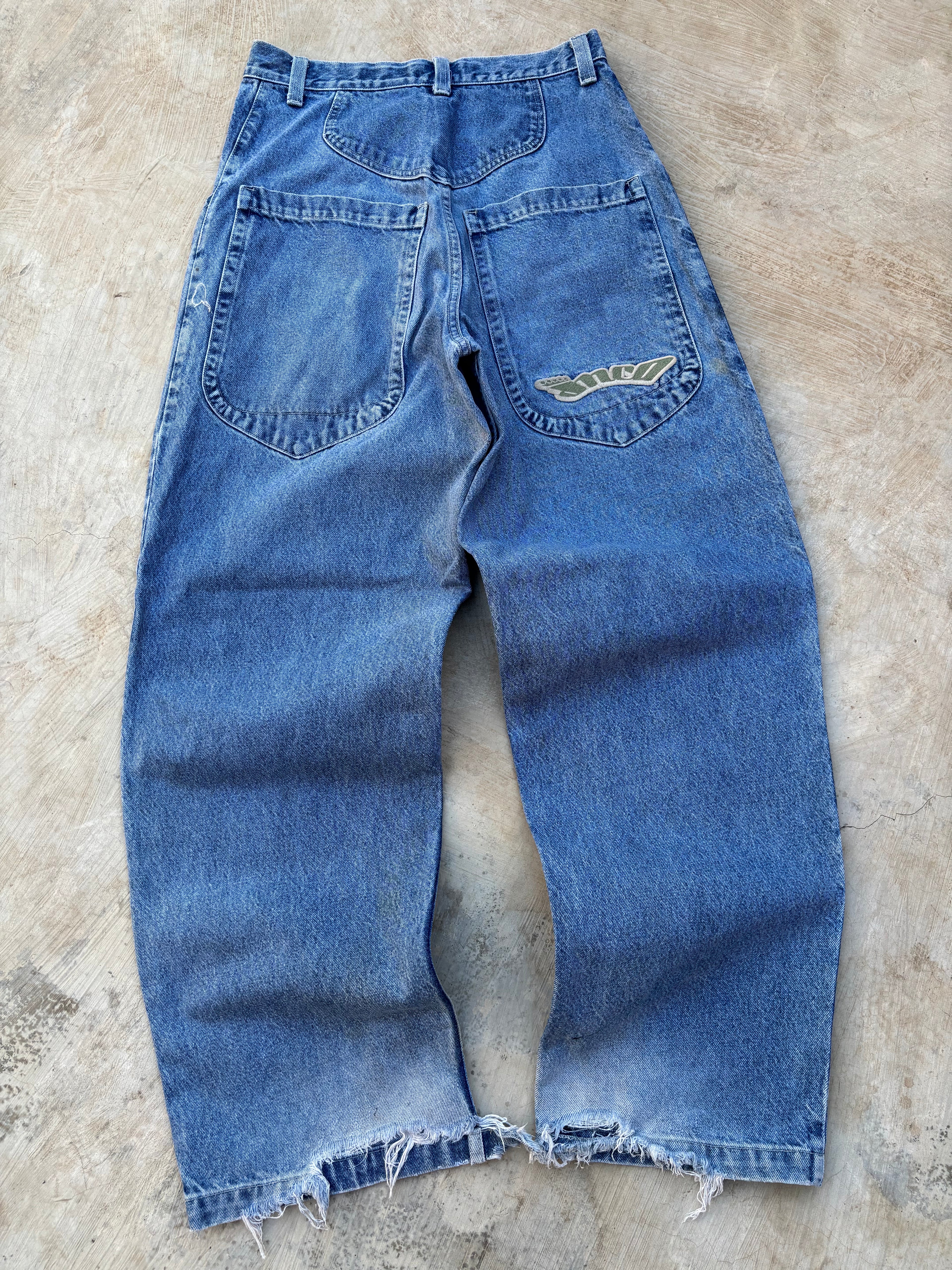 Vintage 90s Jnco Spellout Jeans 34