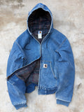 Vintage 90s Carhartt Denim Active Jacket A$AP Rocky Edition L/XL