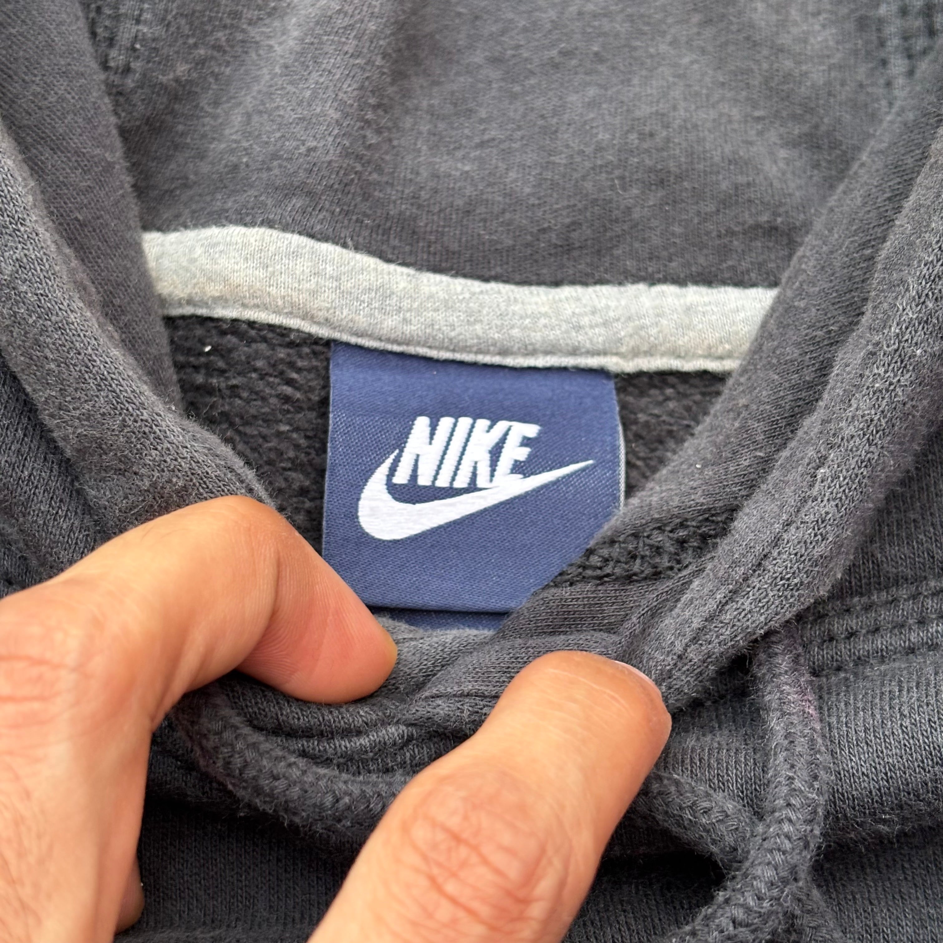 Vintage 00s Nike Swoosh Hoodie M/L