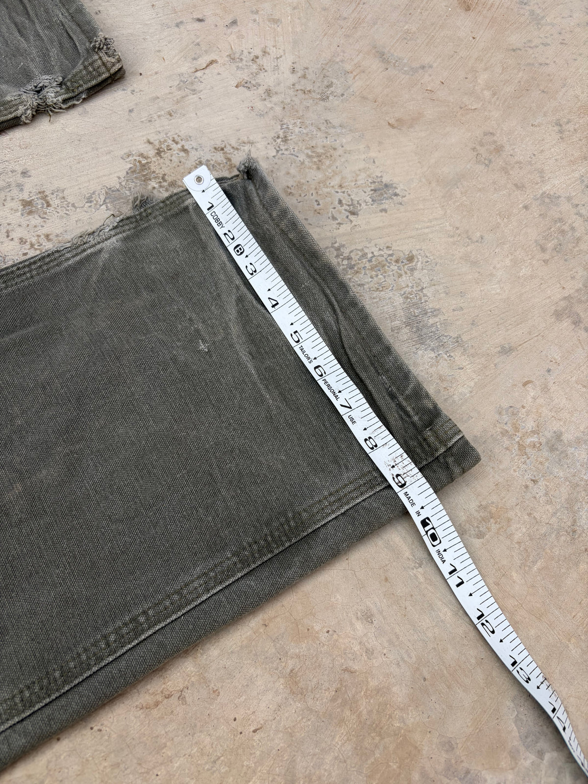 Vintage Sunfaded Bootcut Carhartt Double Knee pants 33