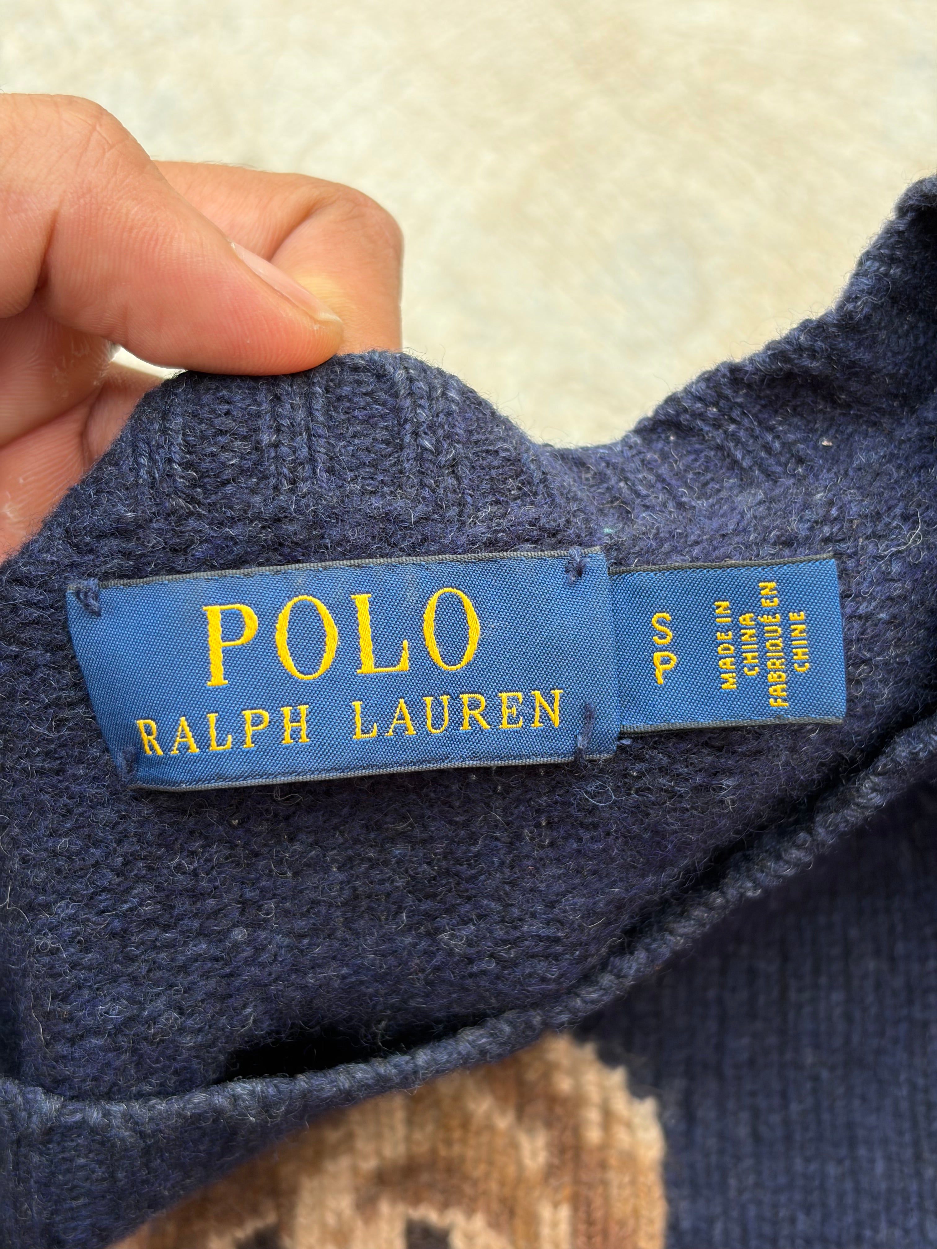 Vintage 00s Polo Ralph Lauren Kniwear S