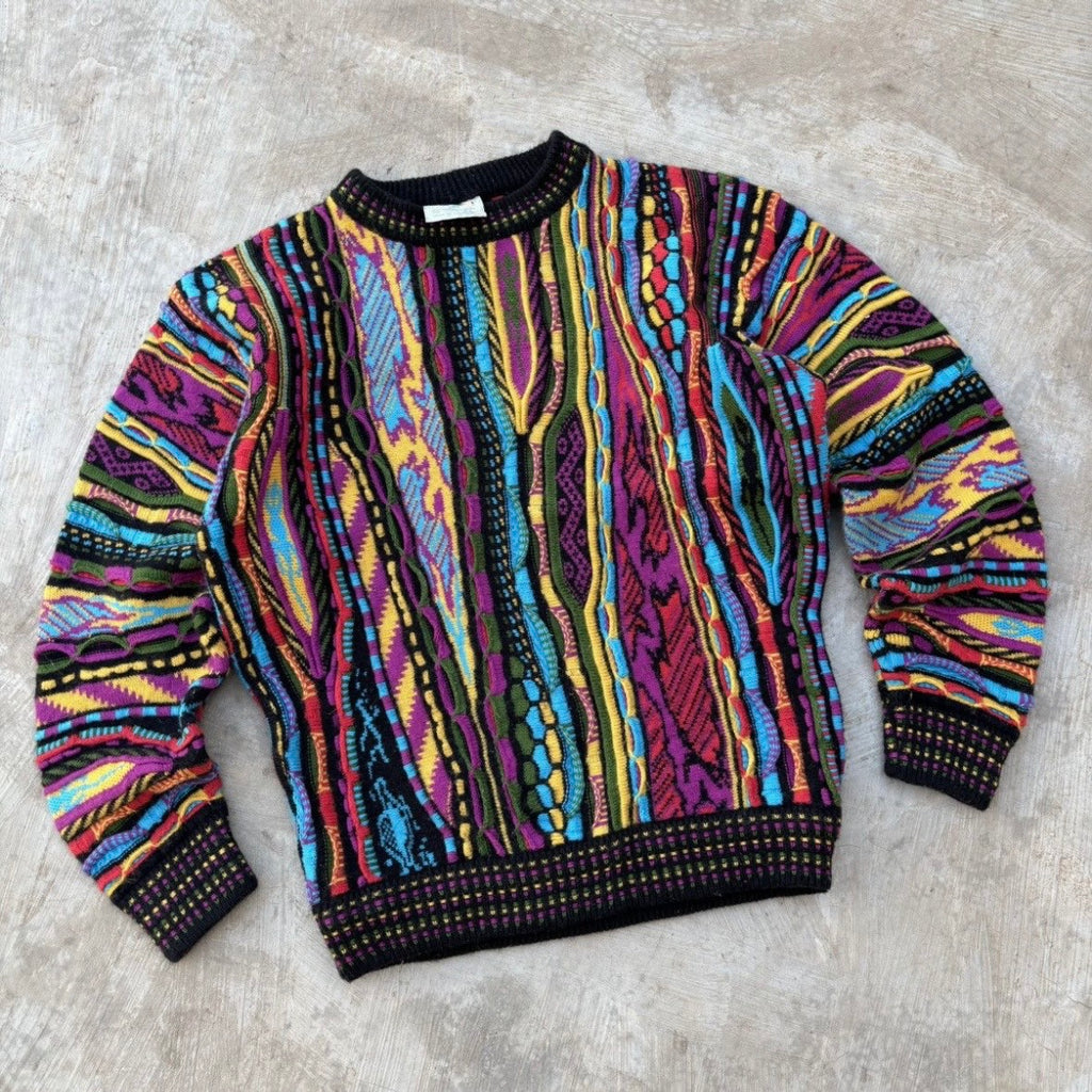 90s Vintage Coogi 3D Knitwear M