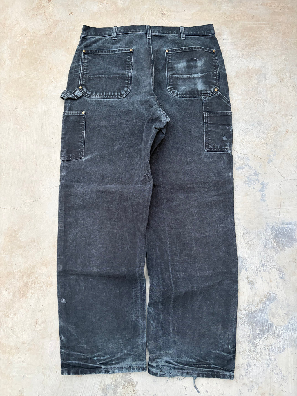 Vintage Faded & Thrashed Carhartt Double Knee 36