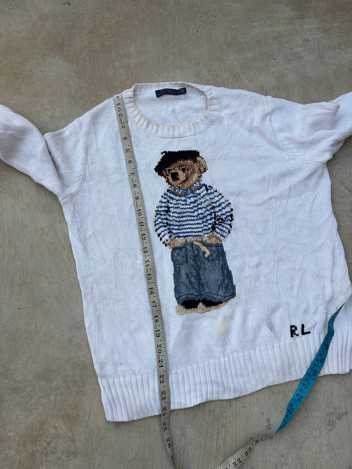 Vintage Polo Ralph Lauren Polo Bear Sweater – Nautical Bear M