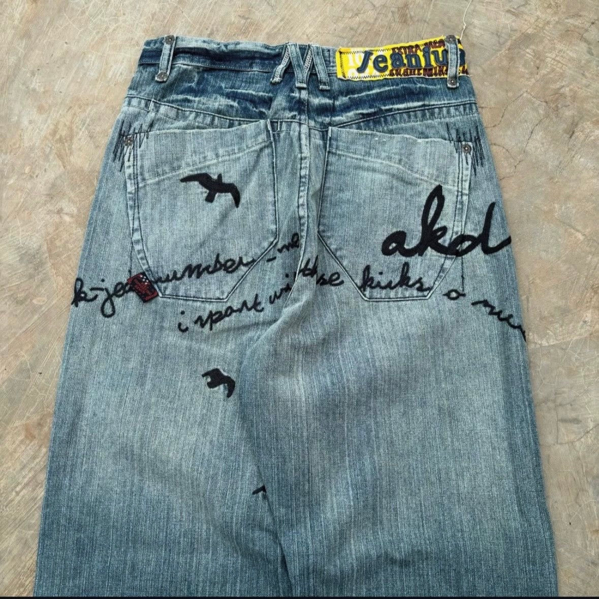 Vintage 90s Akademiks Y2K Jeans 32