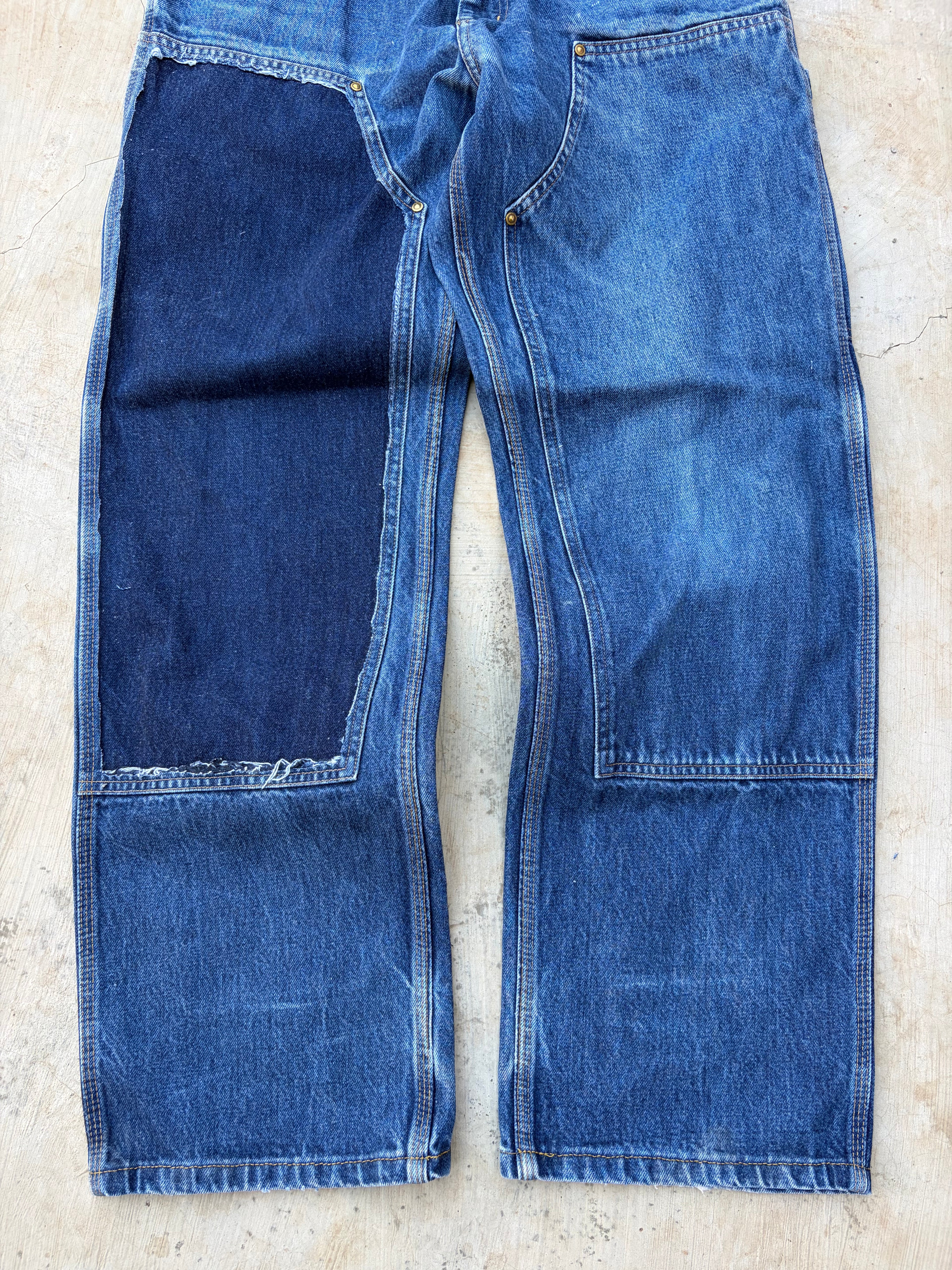 Vintage 00s Carhartt Double Knee Denim Pant 33