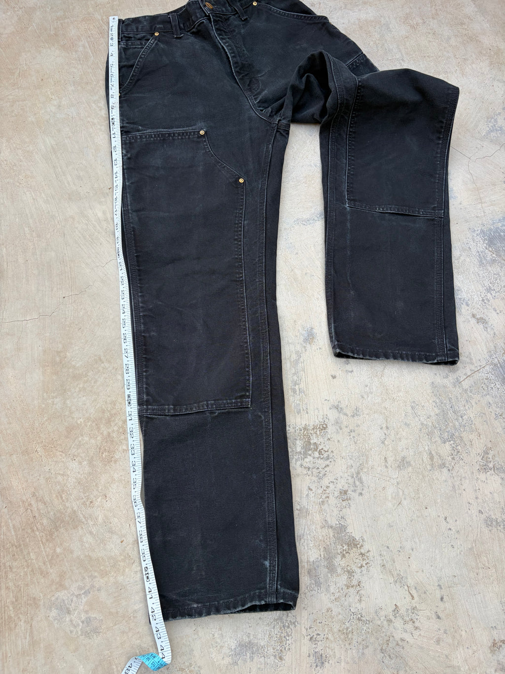 Vintage Sunfaded Carhartt Double Knee Pants 30