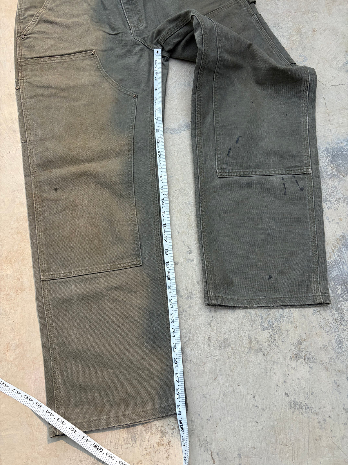 Vintage faded Carhartt Double Knee pants 34