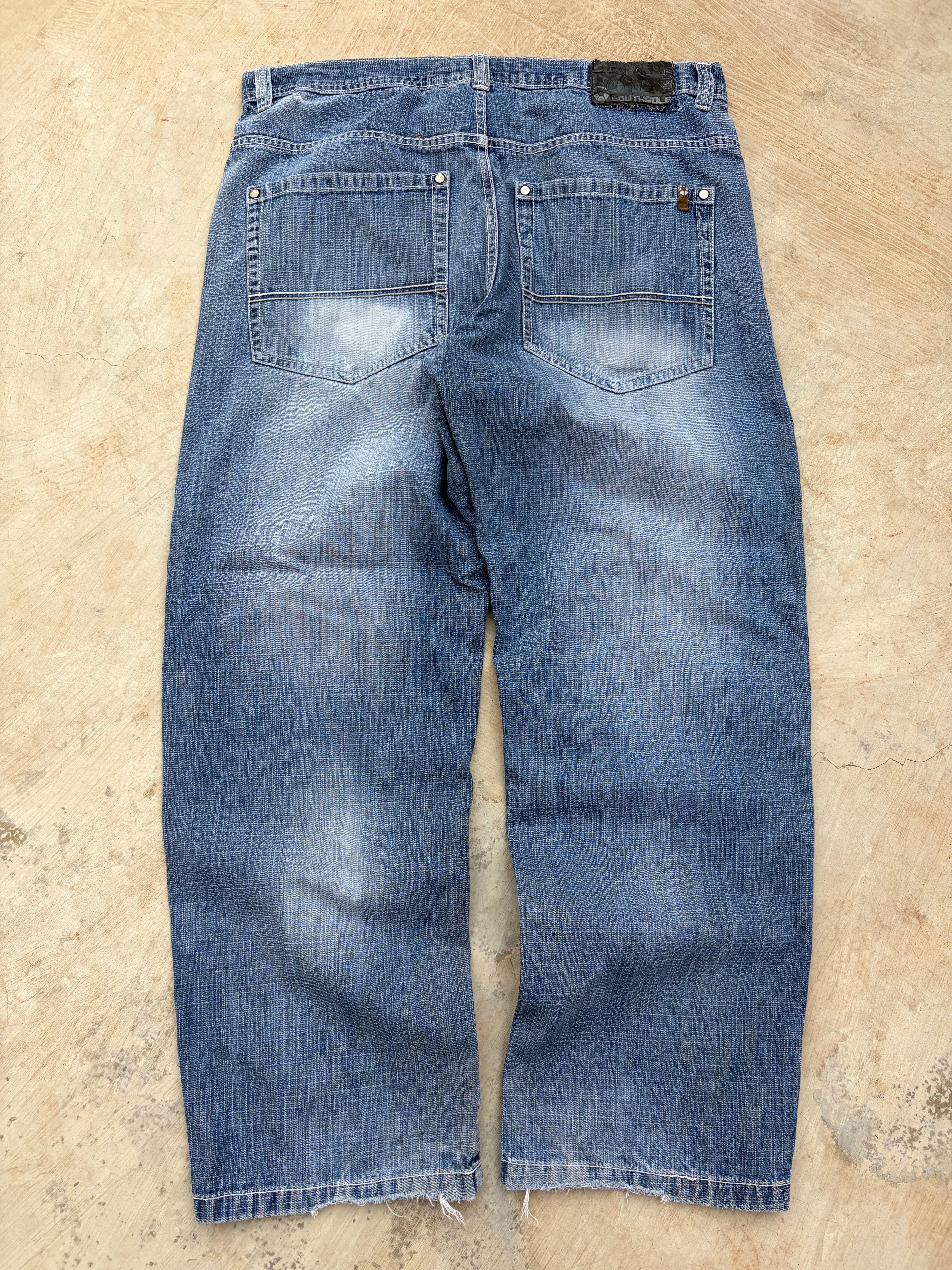 Vintage 90s SouthPole Brown Tabs 38