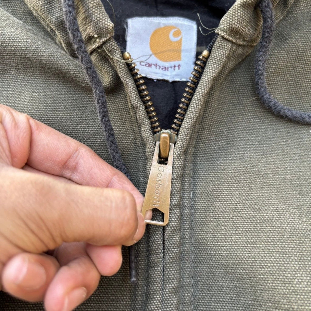 Vintage 00s Sunfaded Carhartt Active Jacket DRG XL