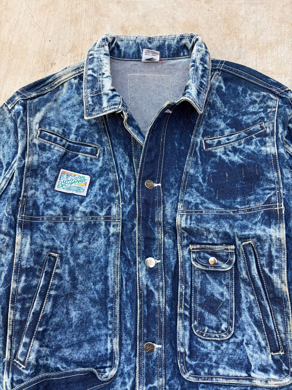 Vintage 80s Hysteric Glamour Y2K Punk Denim Trucker M