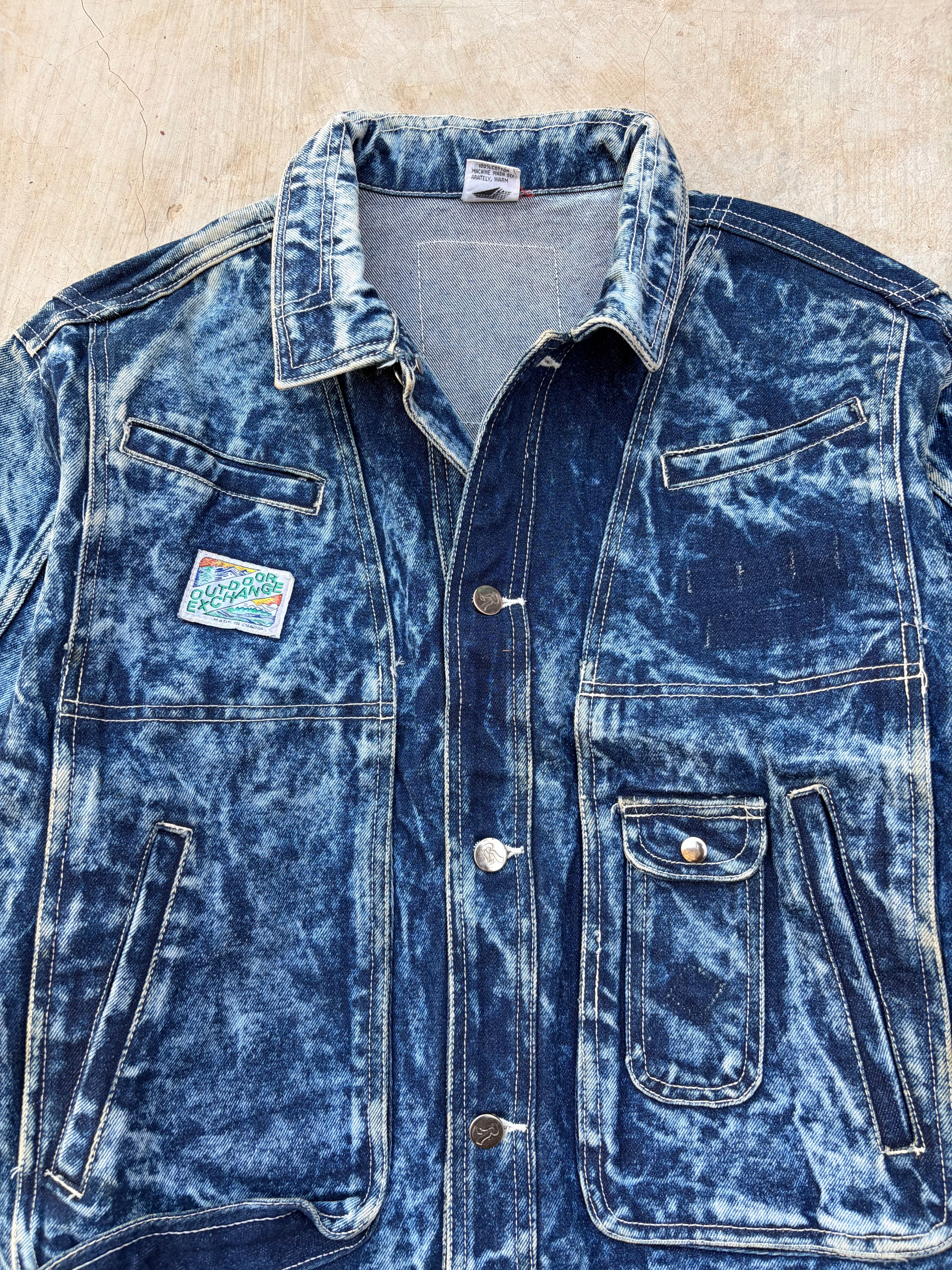 Vintage 80s Hysteric Glamour Y2K Punk Denim Trucker M