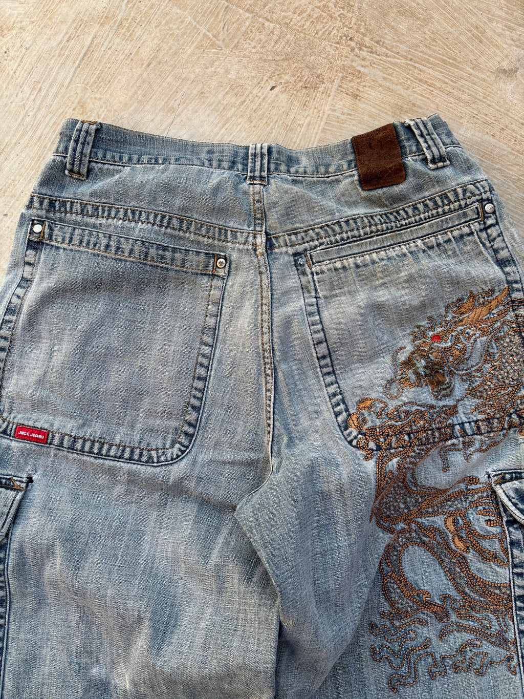 Vintage 90s Jnco Dragon Jorts 34