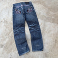 Vintage 00s Edhardy Skull Jeans 32