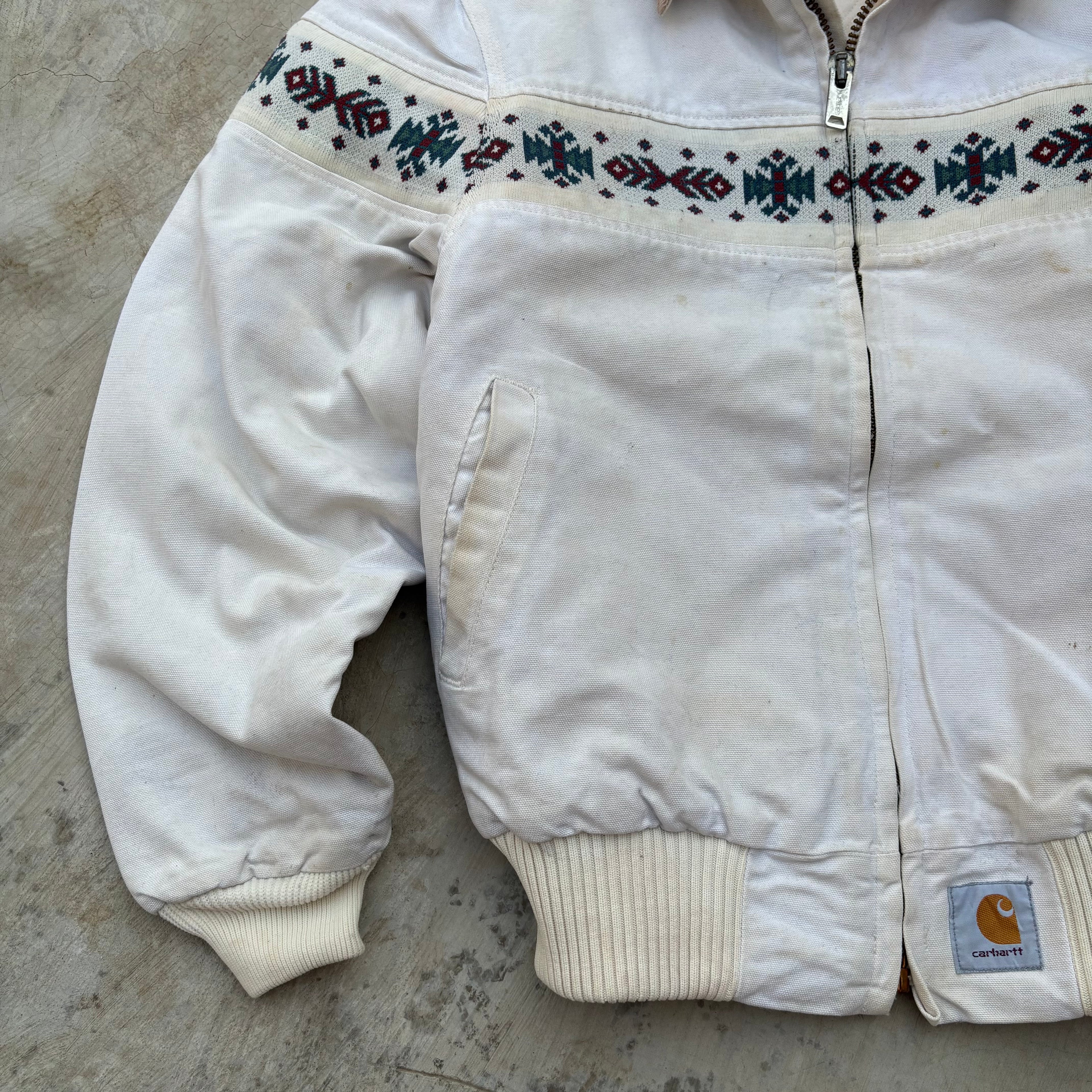 Beautiful 90s 1995 Carhartt Santa FE Aztec Jacket M