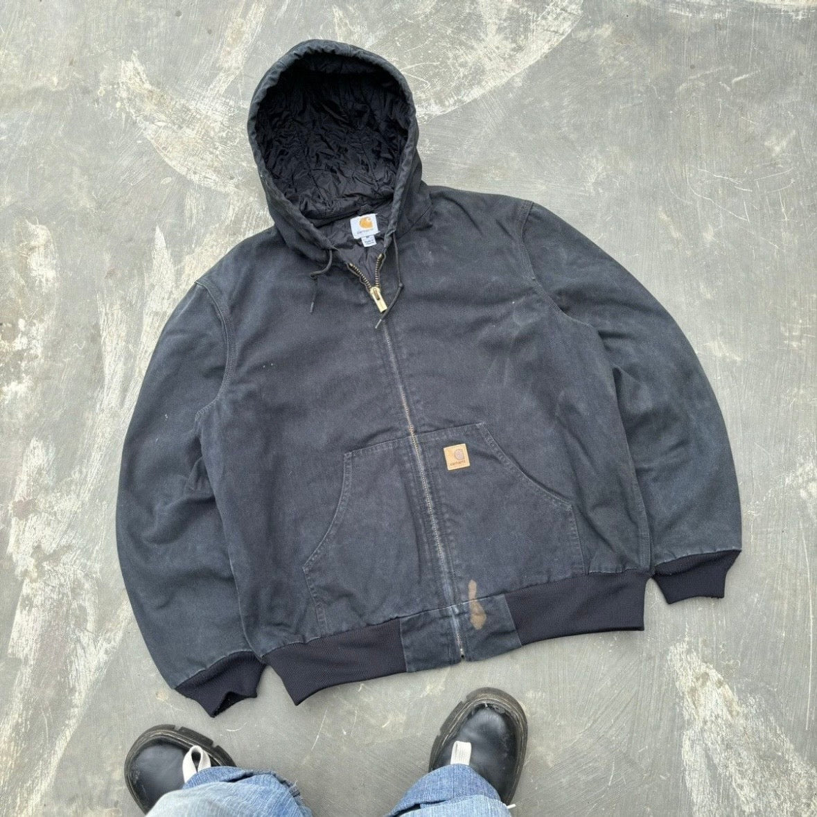Vintage 00s Carhartt Active Jacket BLK M