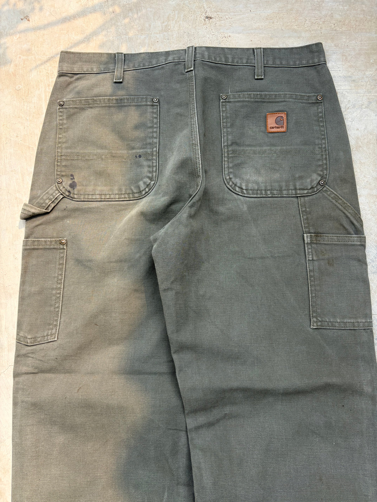 Vintage faded Carhartt Double Knee pants 34