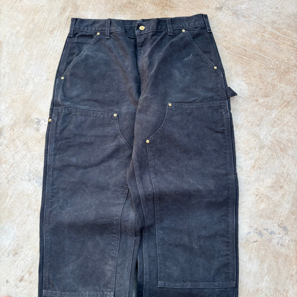 Vintage Sunfaded Carhartt Double Knee Pant 34