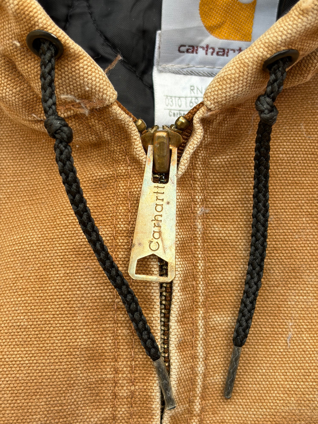 Vintage 00s Carhartt Active Jacket J300 BRN