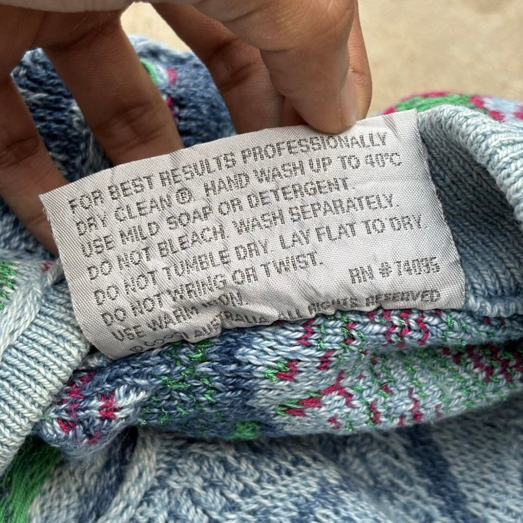 Vintage 90s Coogi Blues 3D Knitwear L/XL