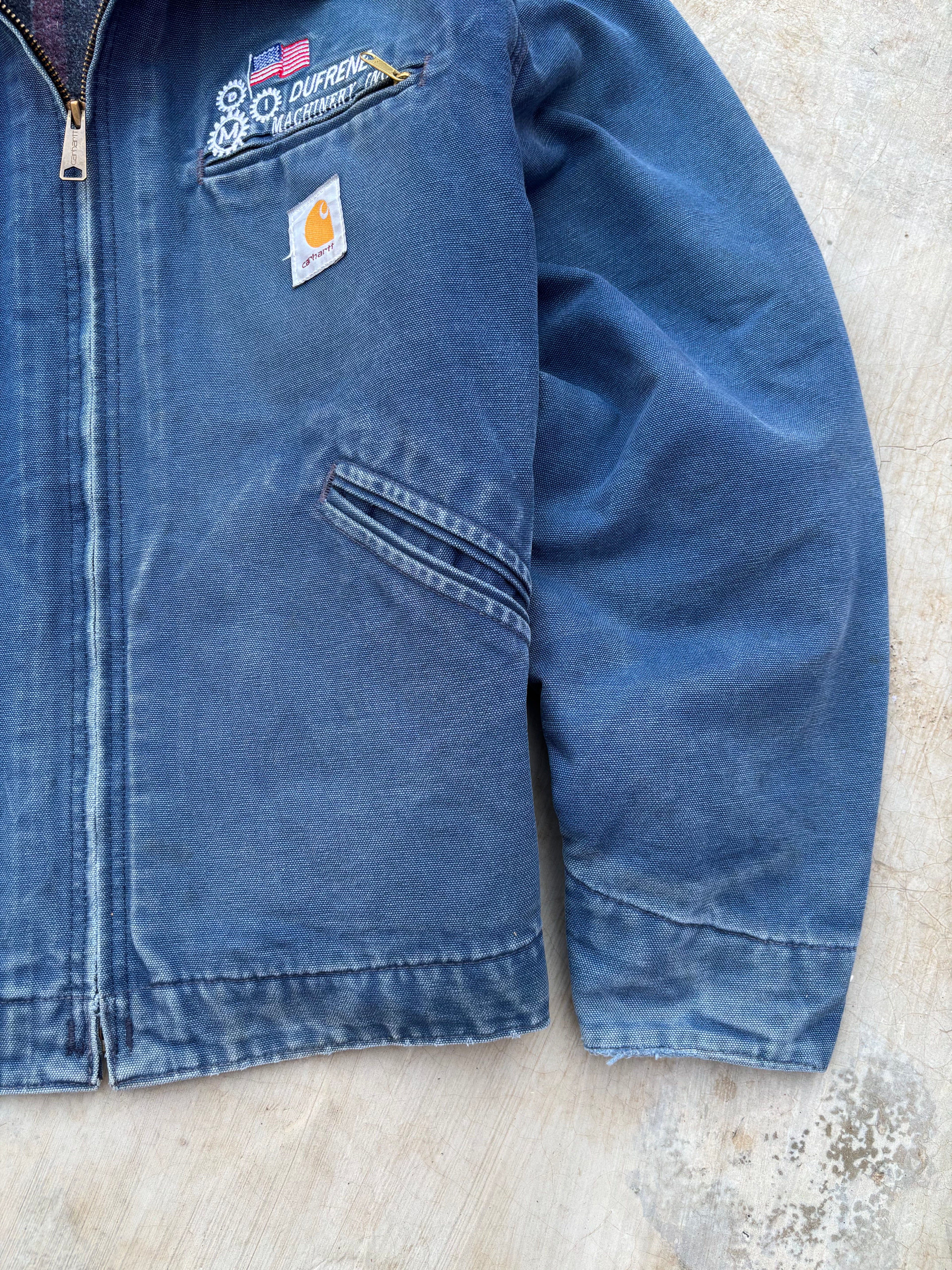 1999 Faded Carhartt Detroit Jacket J01 NVY M