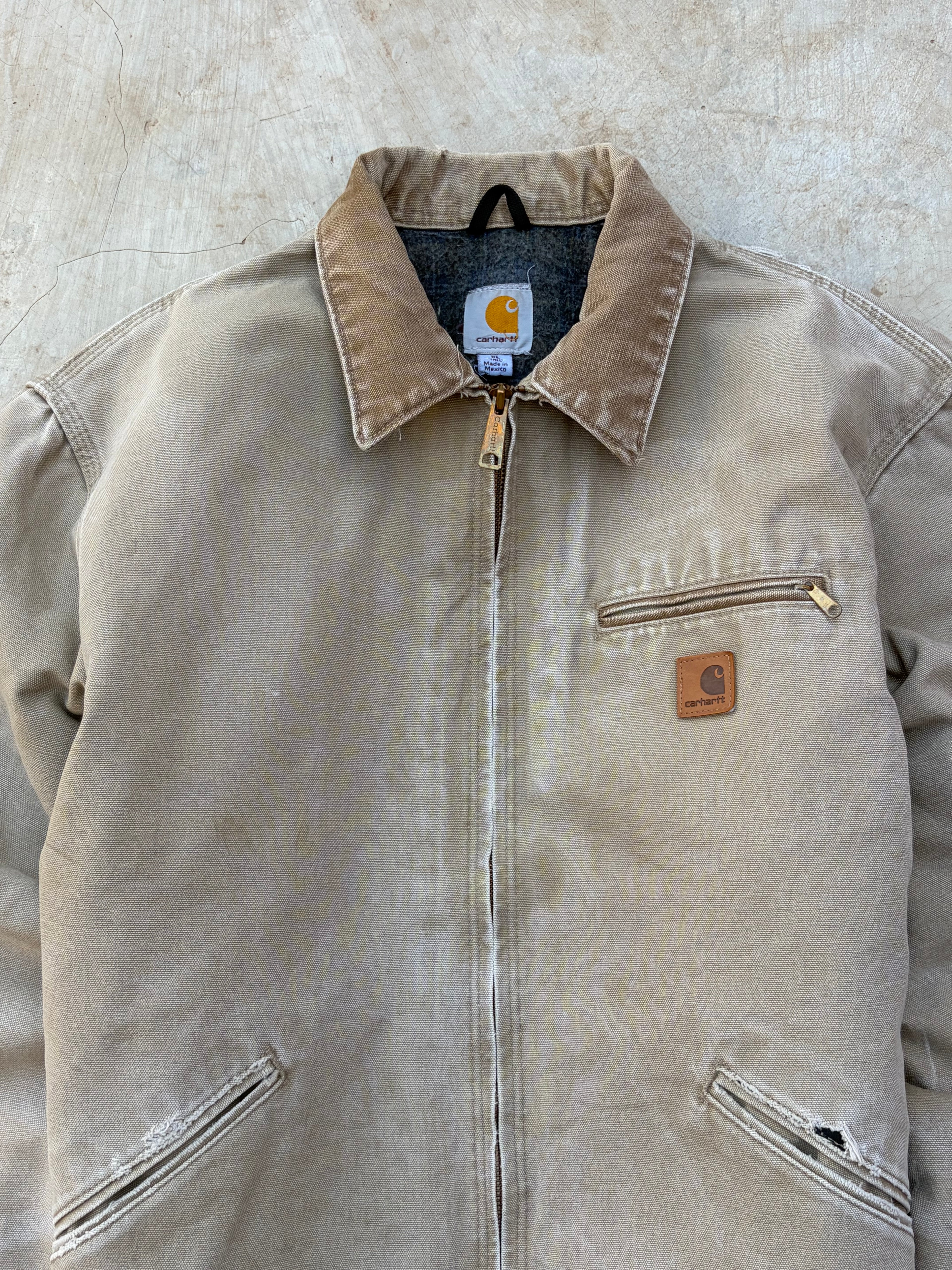 Vintage 00s Sunfaded Carhartt Detroit Jacket J97 266 XL