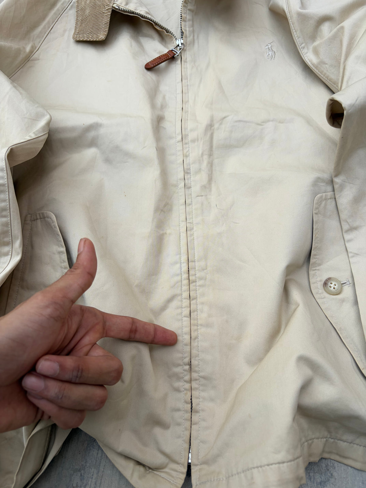 Vintage Polo Ralph Lauren Harrington Jacket M