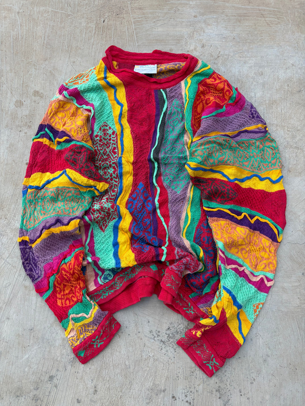 Vintage 90s COOGI Australia Mercerised Cotton Knit Sweater M