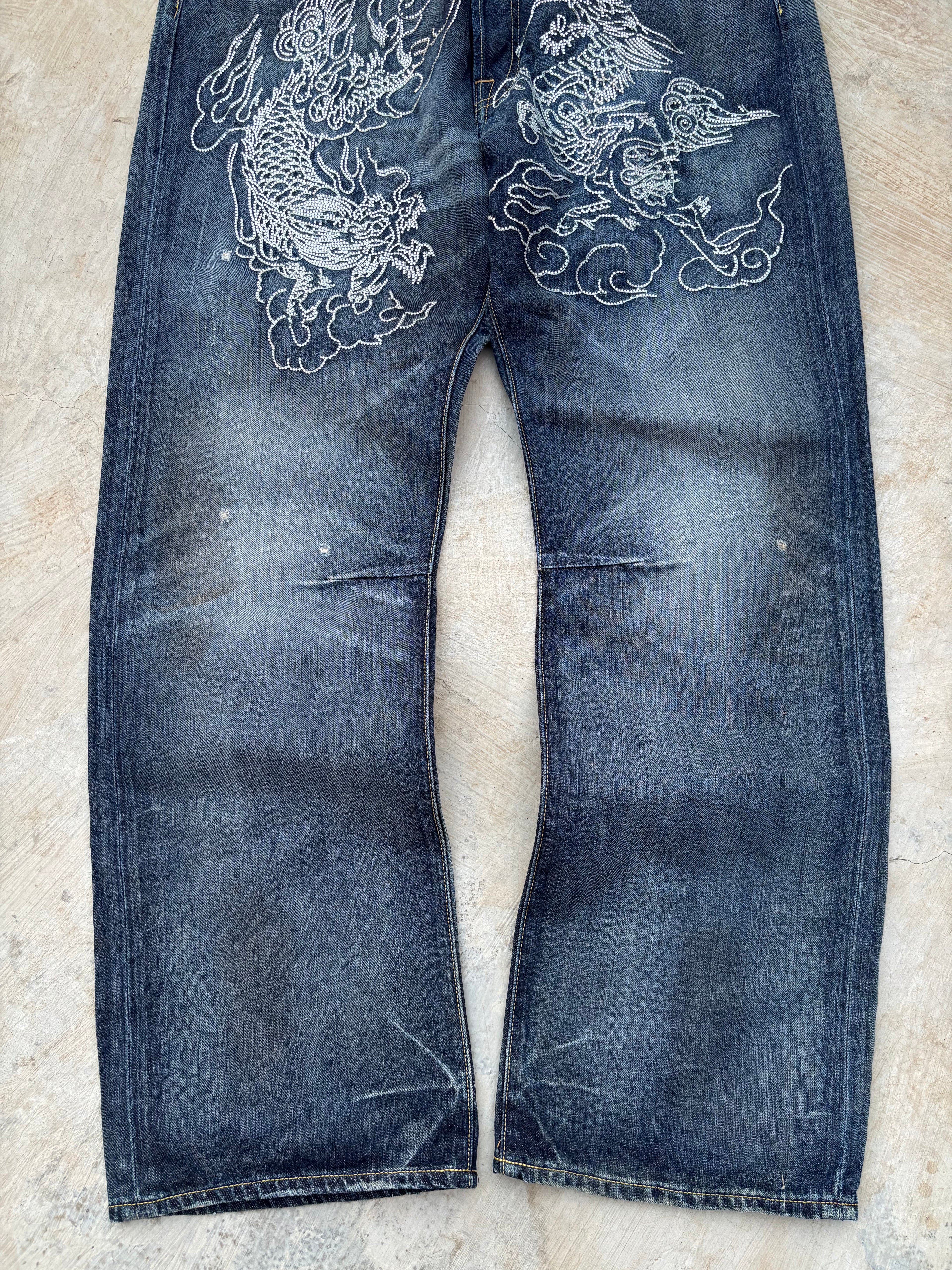 Vintage 00s Edhardy Y2K Spellout Pant 40