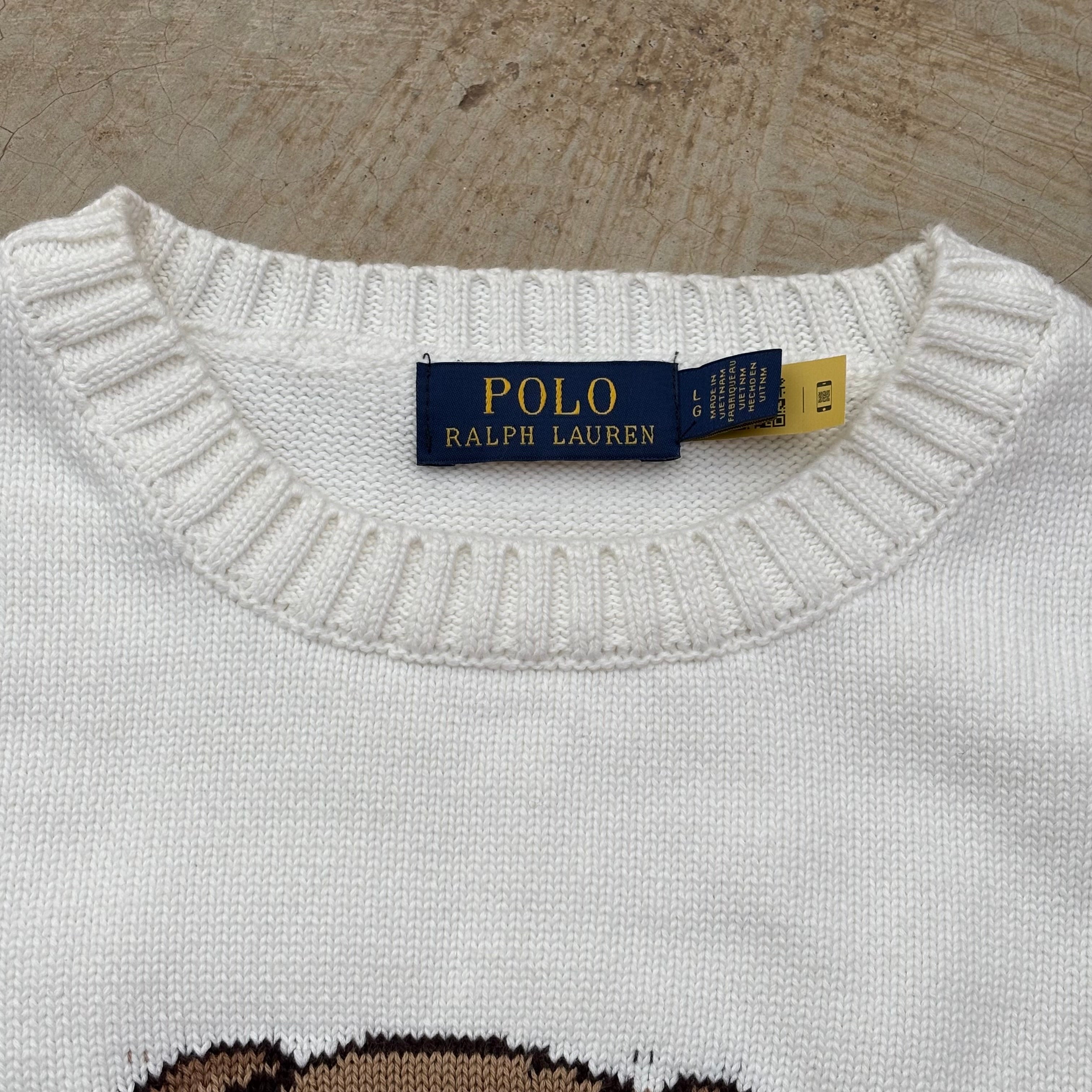 Polo Ralph Lauren Bear Deadstock Knitwear M/L