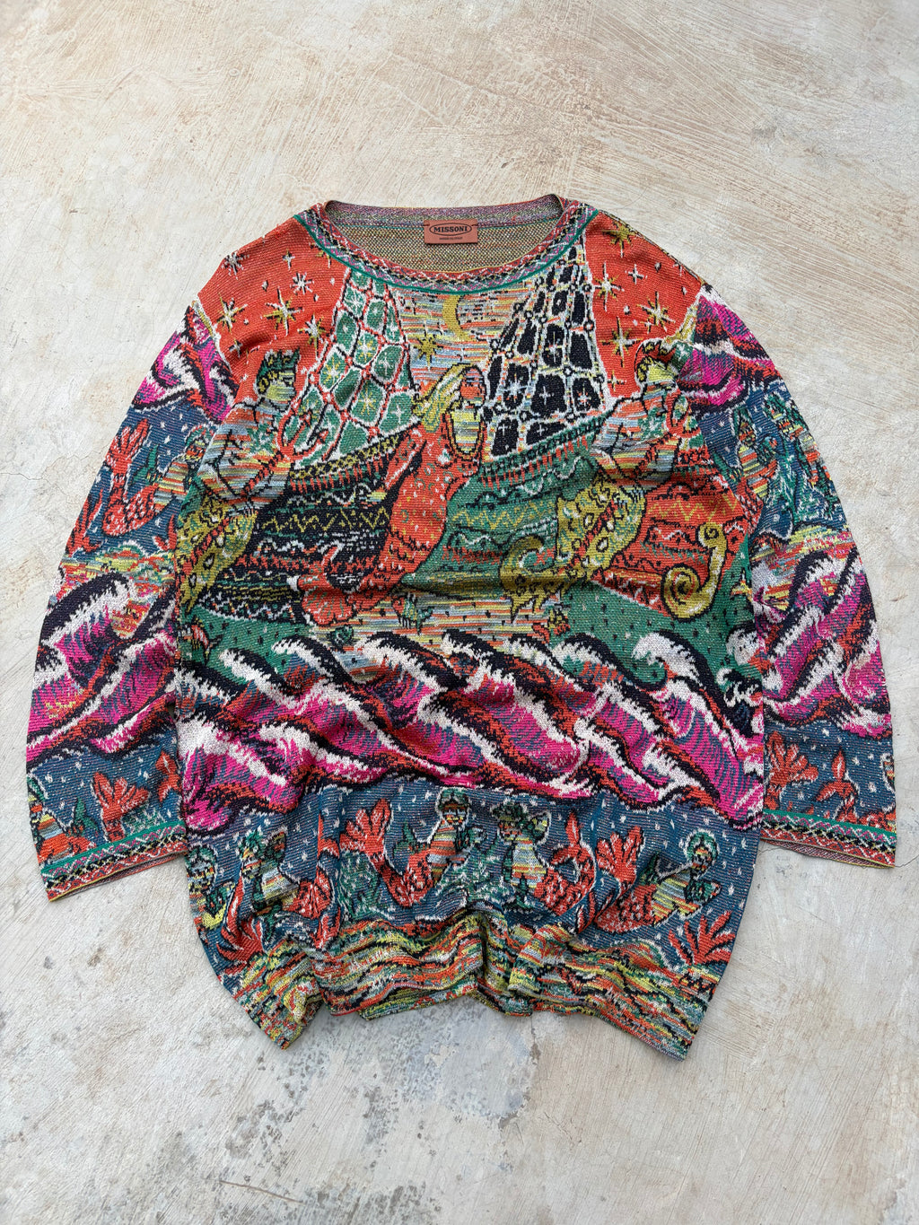 Vintage 90s Missoni Knitwear Sweater M