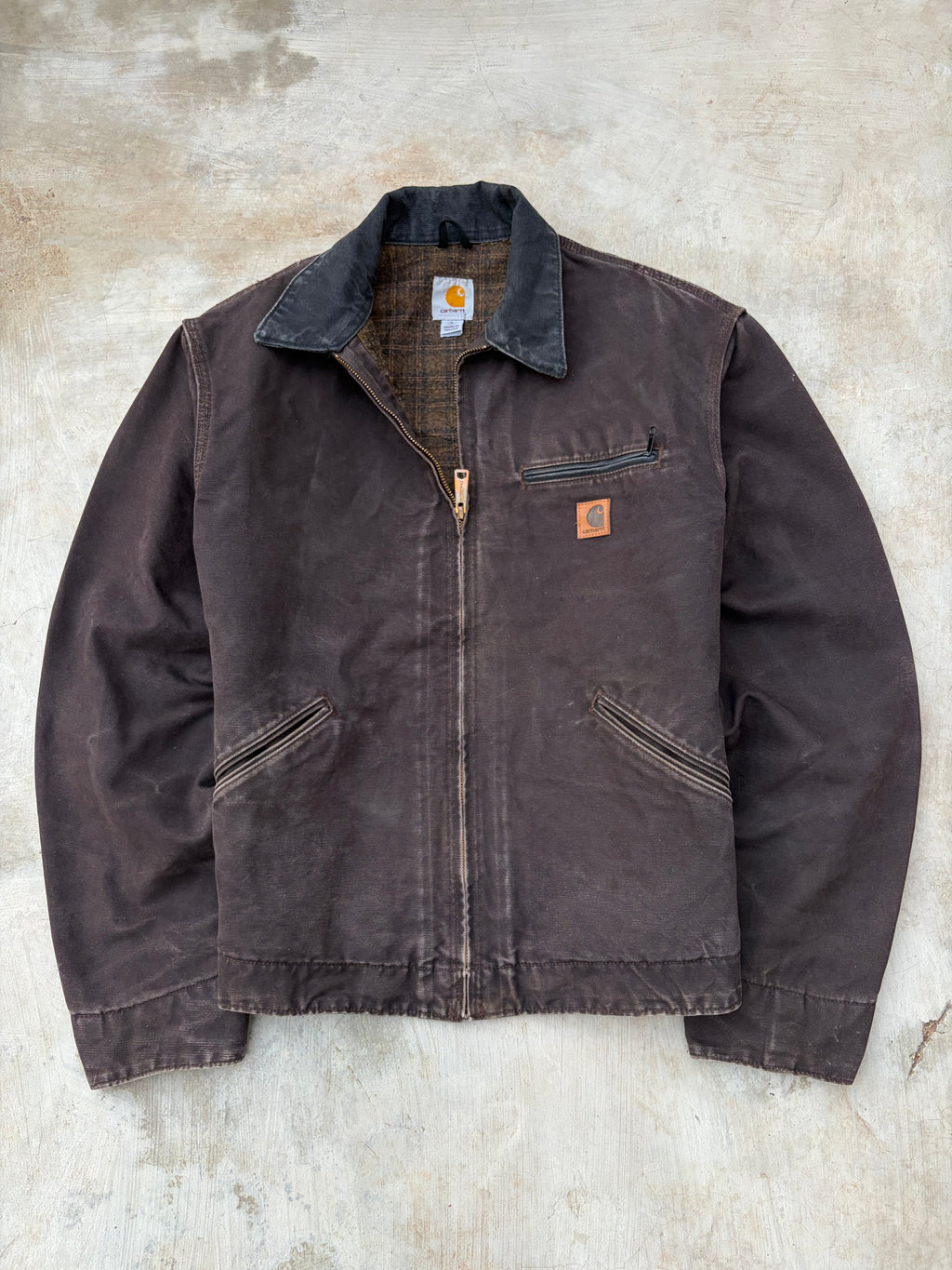 Vintage Carhartt Detroit Jacket J97 DKB L Tall