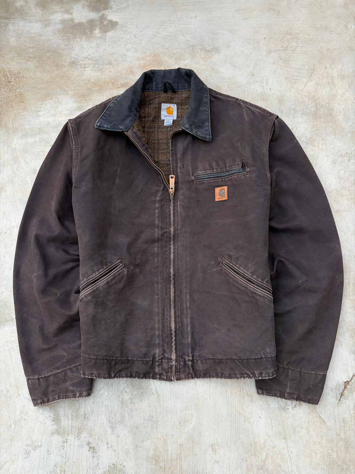 Vintage Carhartt Detroit Jacket J97 DKB L Tall