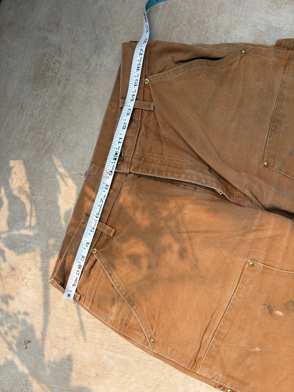Vintage stained Carhartt Double Knee 36