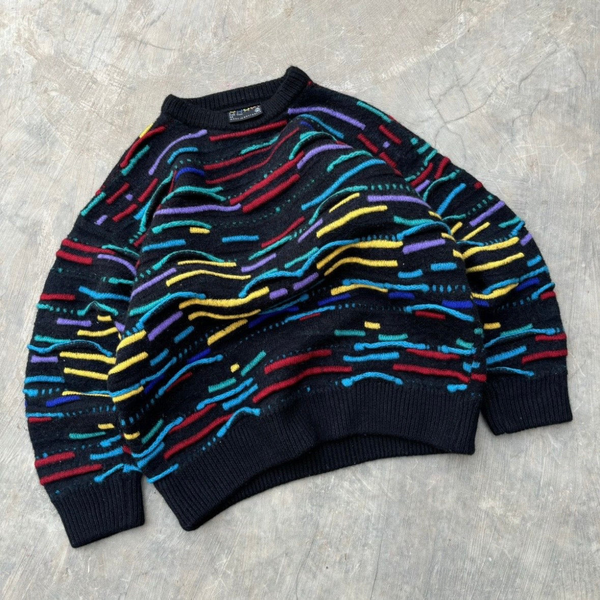 Vintage 90s Coogi Illusion Knitwear M