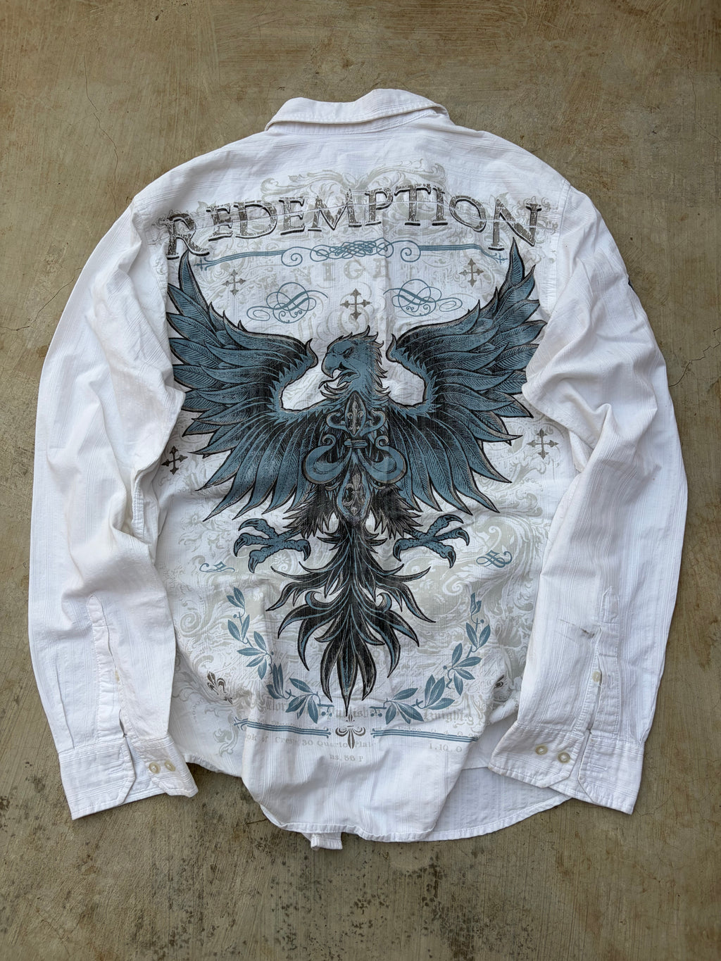 Vintage Helix Y2K "Redemption" Shirt L