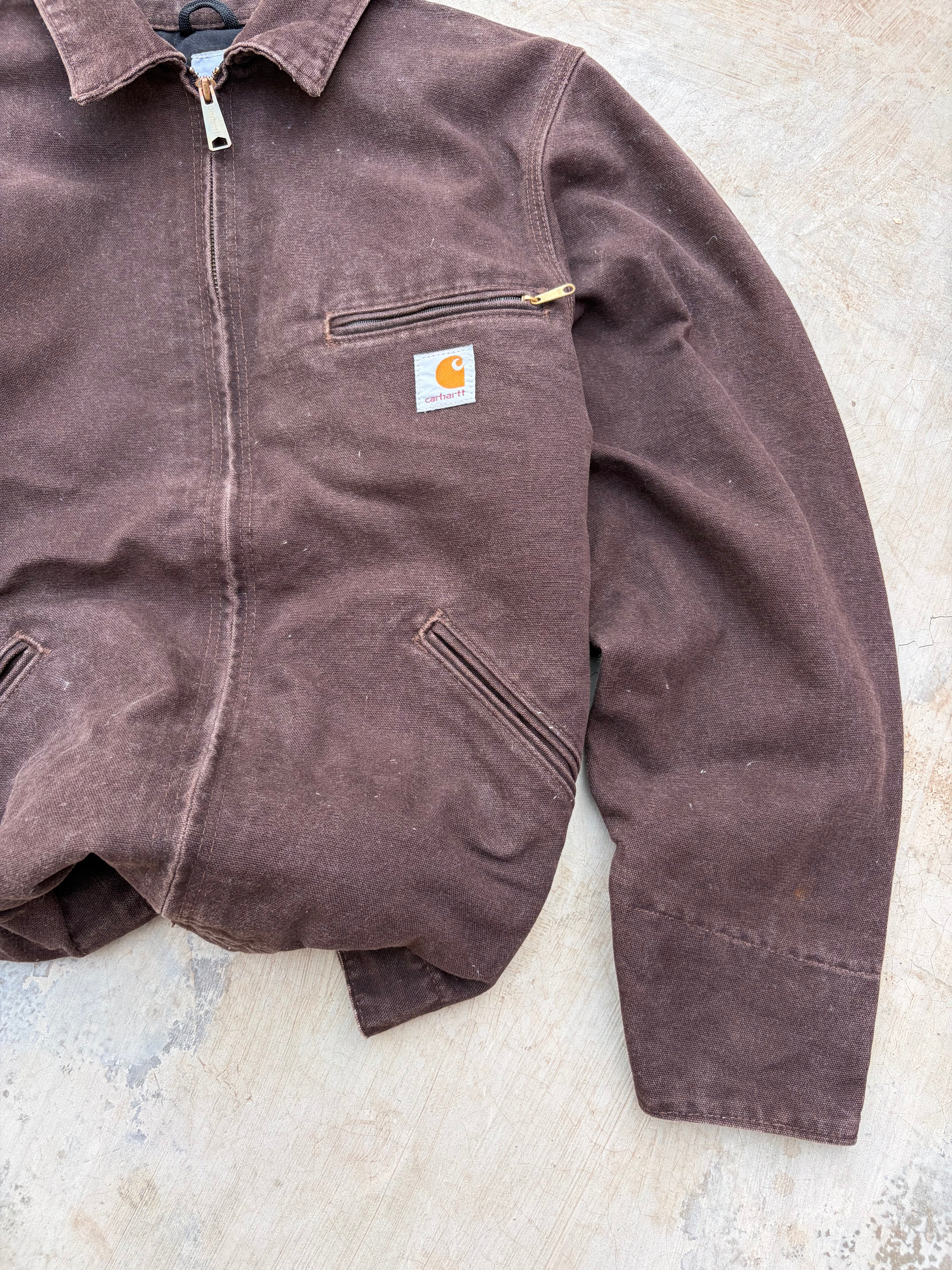 Vintage Carhartt Detroit Jacket EJ196 DKB S