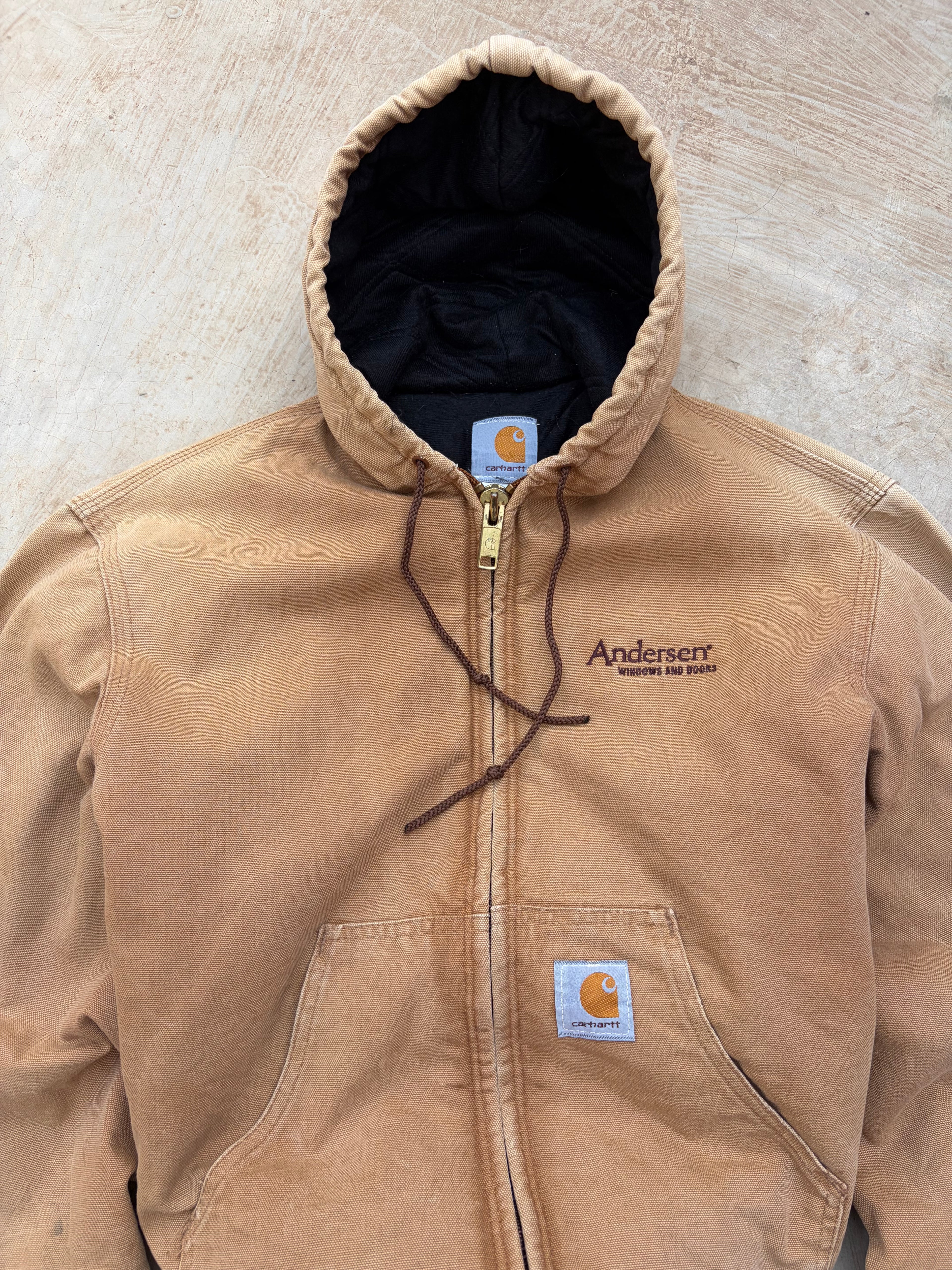 Vintage 00s Carhartt Active Jacket J04 BRN M