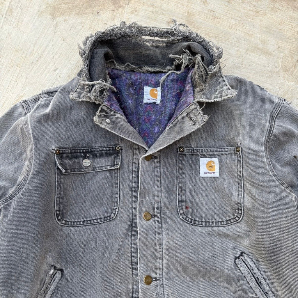 Vintage 90s Carhartt Aztec Jacket L/XL