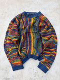 Vintage 90s COOGI Australia Pure New Wool Knit Sweater Size M