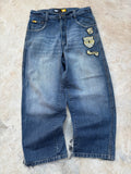 Vintage 90s SouthPole Yellow Tabs 36