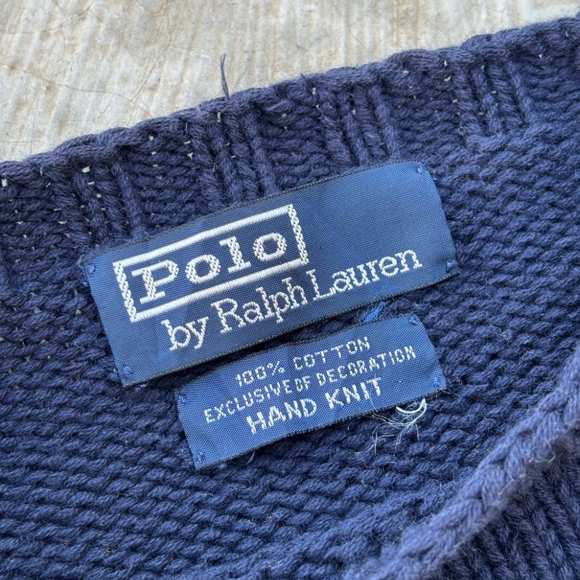 Vintage 90s Polo Kanye West Ralph Lauren Knitwear L