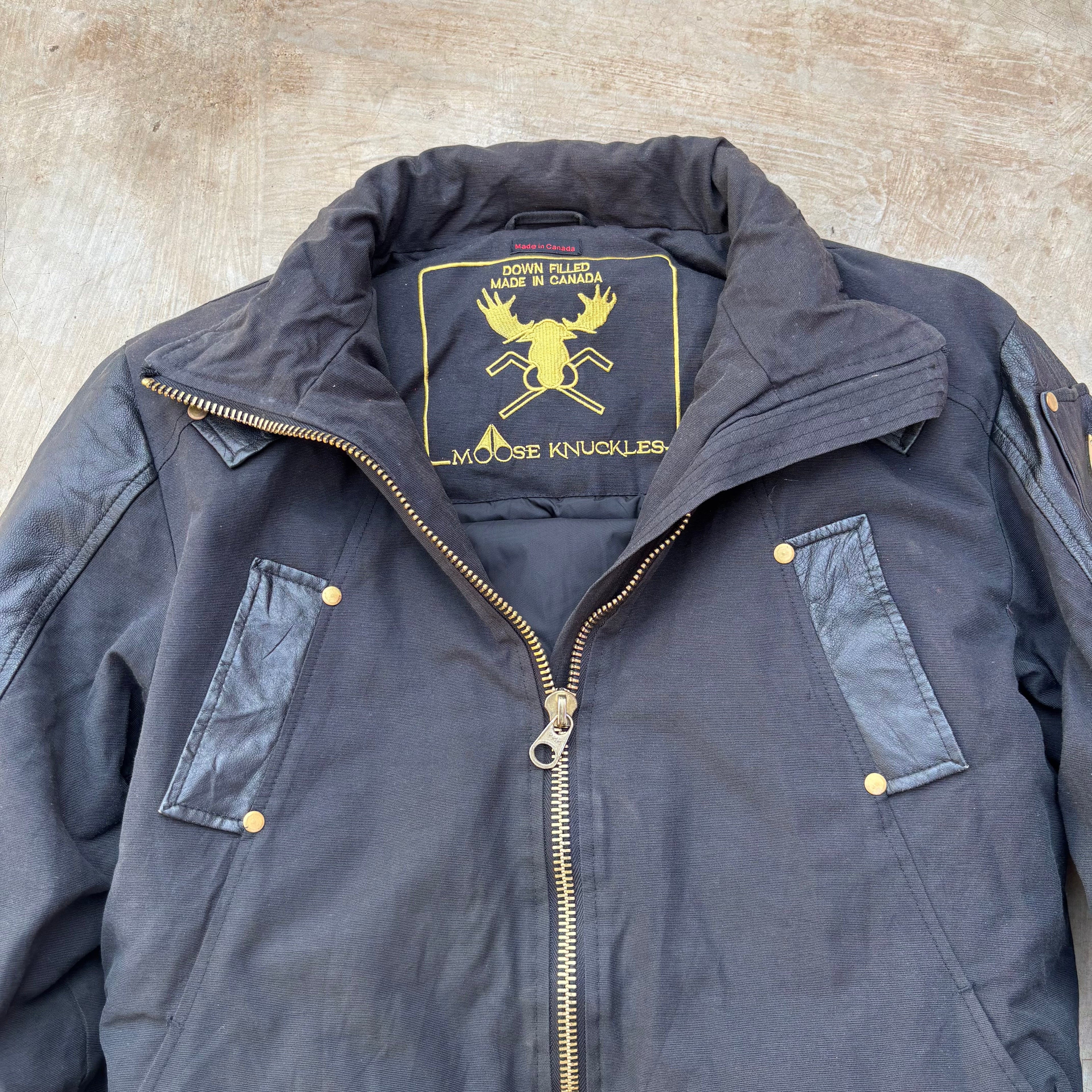 Moose Knuckles Bomber Jacket M