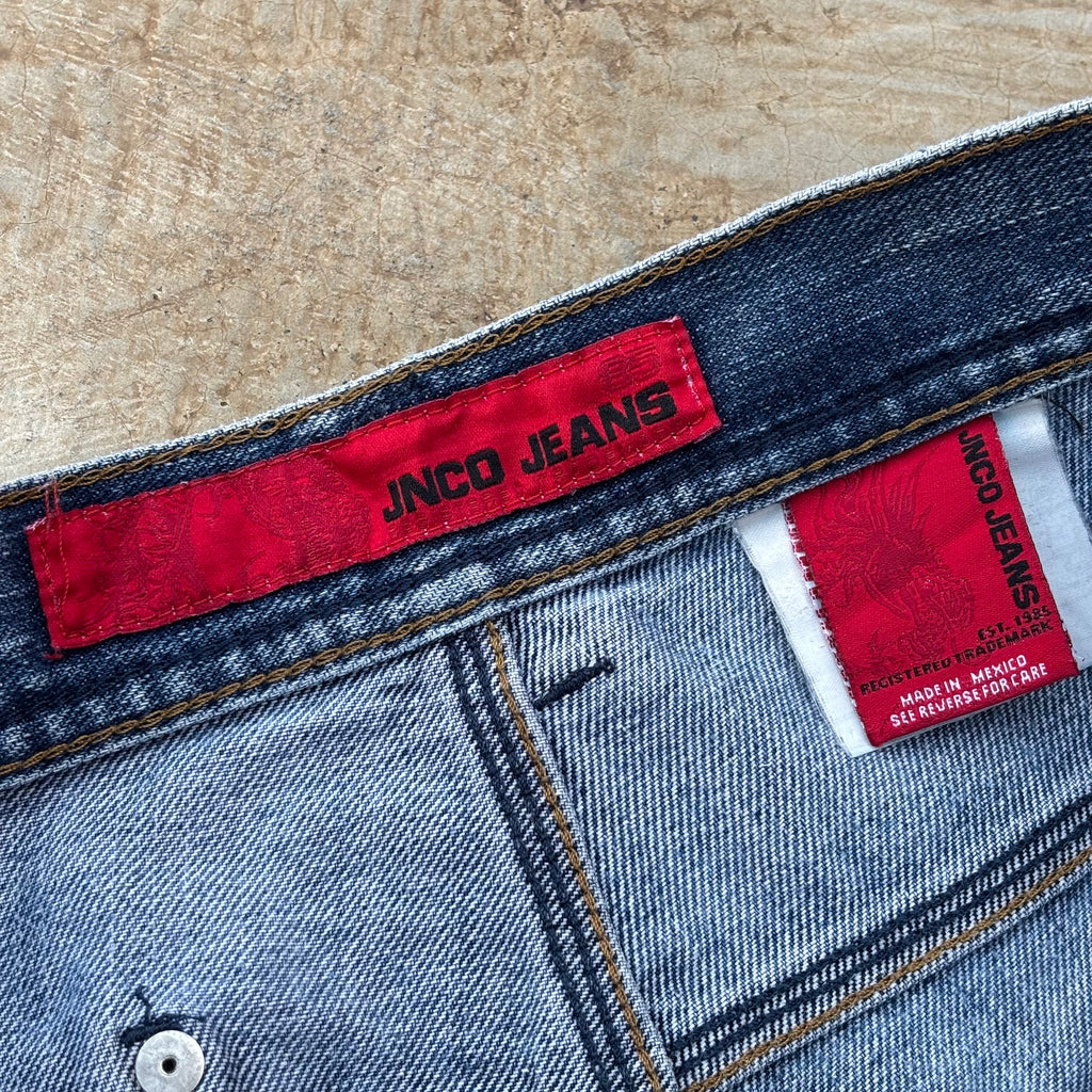 Vintage 90s Jnco Fireskull Jeans 33